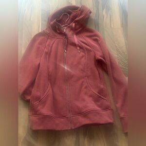 lululemon athletica Red Hoodie Sweater
